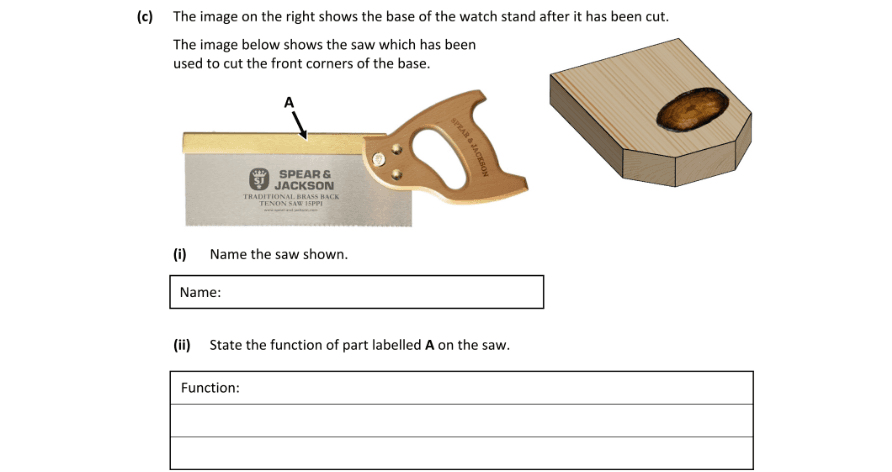 Question 2022 - c Part 1