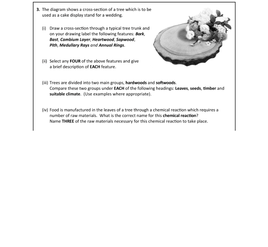 Question 2018 - 3 Part 1