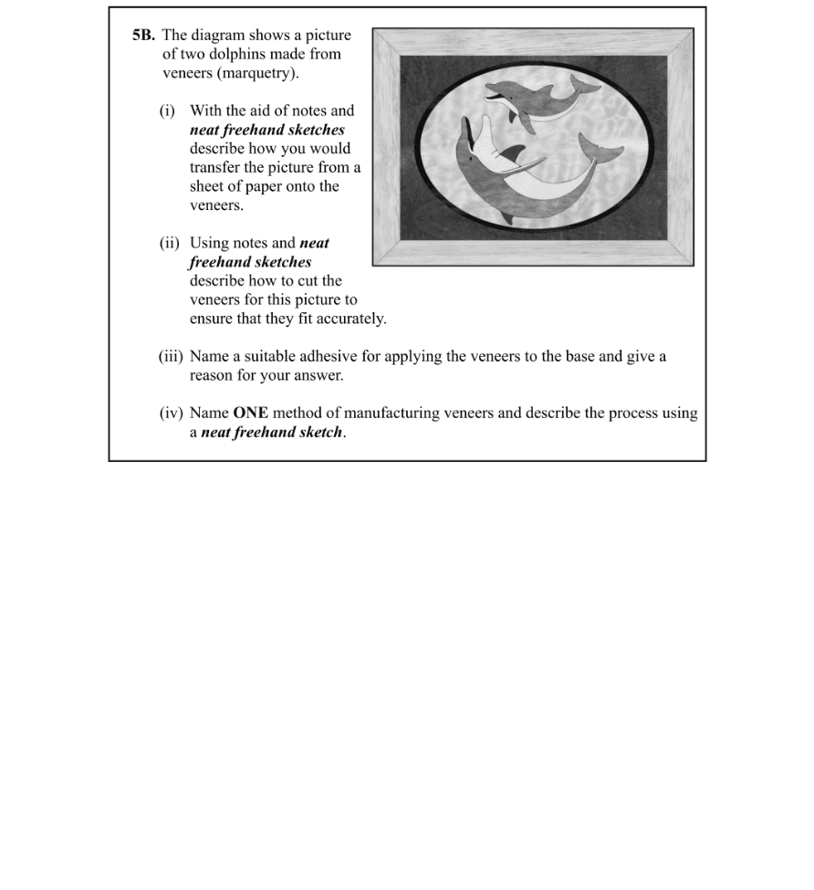 Question 2012 - 5B Part 1