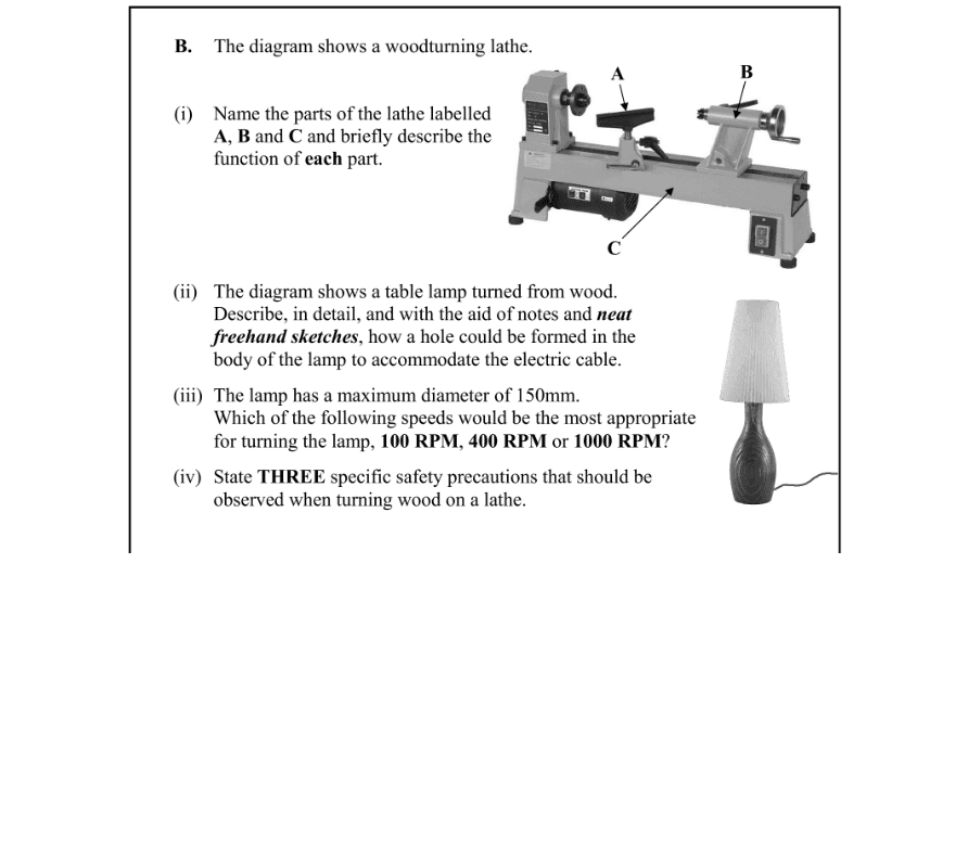 Question 2008 - 4B Part 1